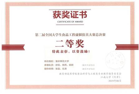 食工虚拟仿真比赛